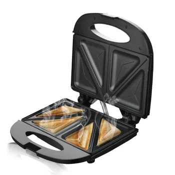 2023 Popular  Non Stick Automatic Breakfast Triangle Sandwich Toaster Sandwich Maker