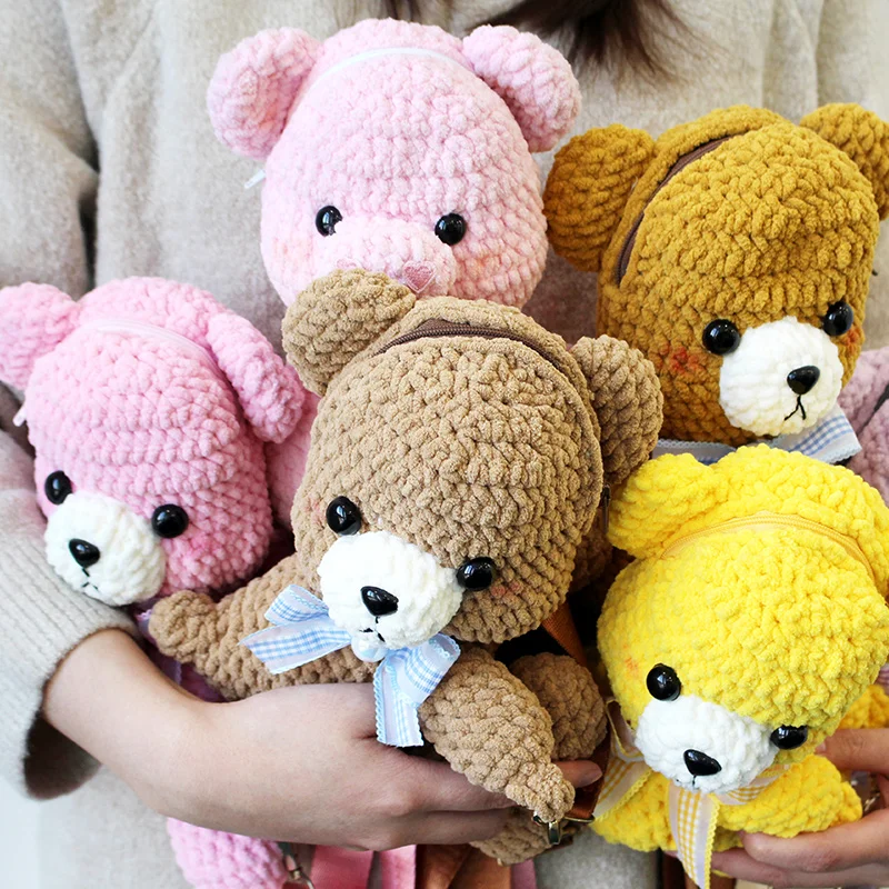 Factory Direct Eco-Friendly Machine Washable 100 Polyester Skein-friendly Chenille Fancy Yarn