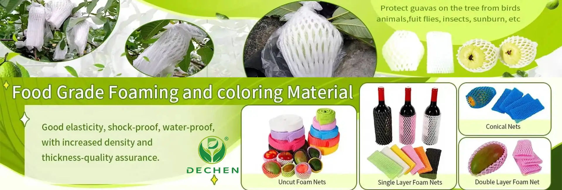 Wine bottle netting