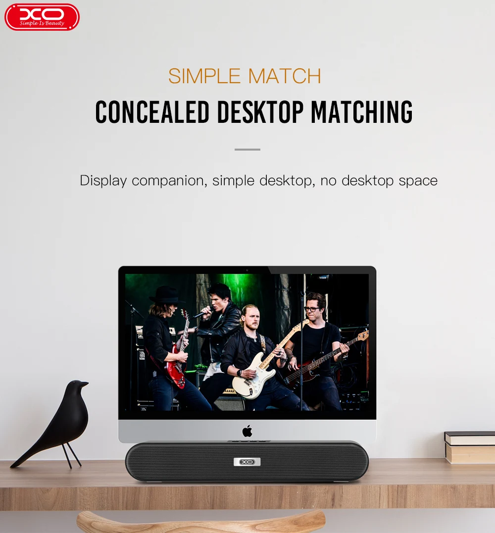 Wireless Headset Home 3D Desktop Subwoofer Audio Sound Bar