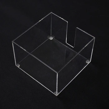 Transparent square tissue box modern napkin paper holder box for home restaurants