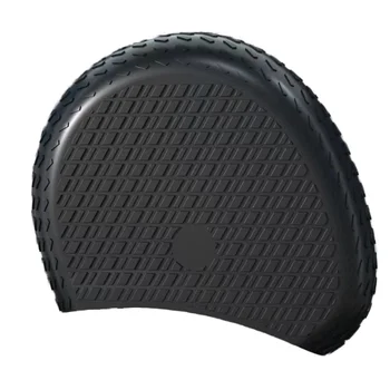 in Stock Fashion Comfortable Silicone Swim Cap for Men and Women with Custom Logo Printed Bathing Swimming Cap for Long Hair