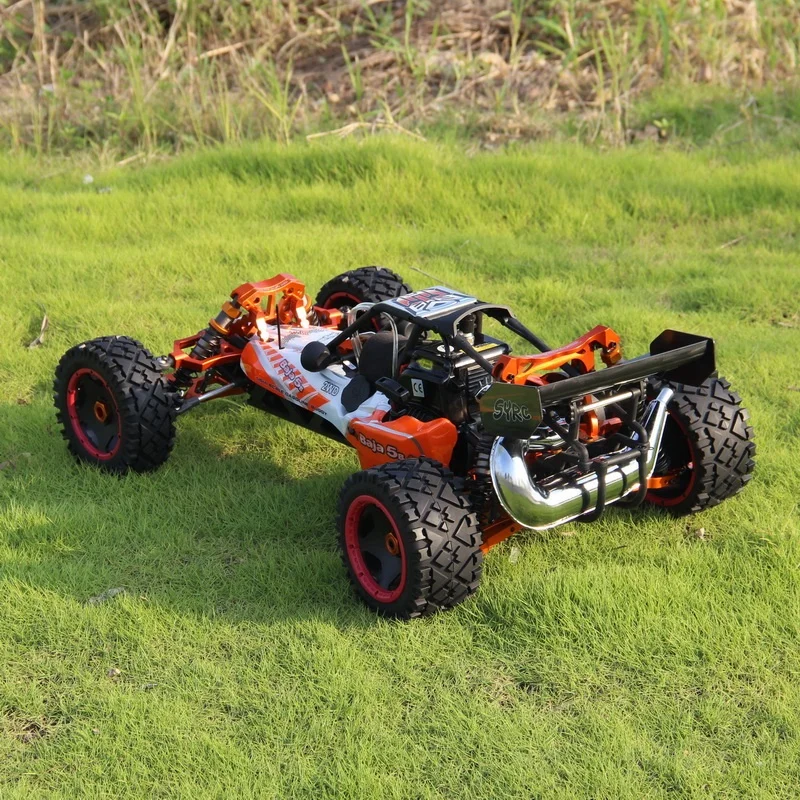 35cc High Speed RC Car with FY Petrol Engine Upgrade 5b Baja 2 Stroke RC Cars Laser Logo