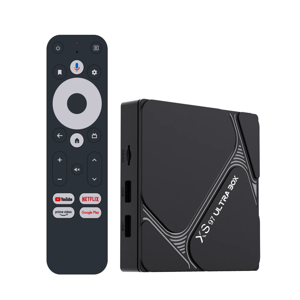 XS97 Ultra TV BOX - Smart TV with Quad Core & Dual-Band WIFI