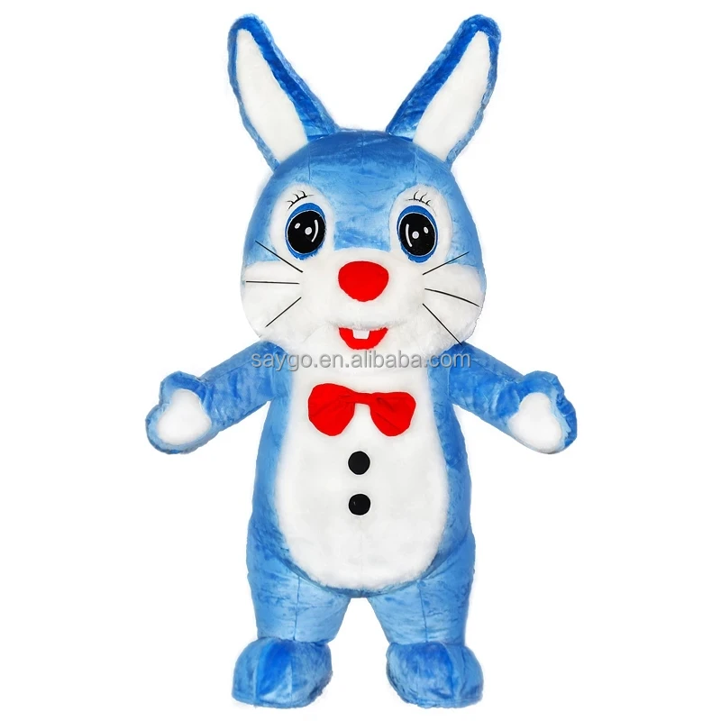 Women Pink Bunny Mascot Costume for Rental 2m 2.6m Inflatable Rabbit Bunny Hare Mascotte Costume Clothing for Celebrate Business