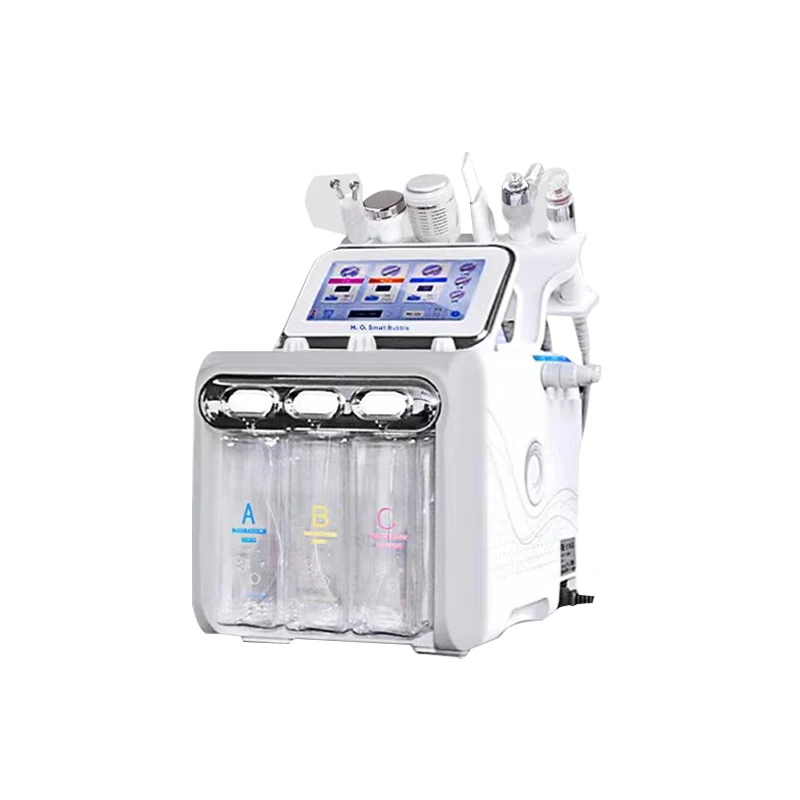 Best Selling 2023 Hydra 6 In1 H202 Beauty Machine Facial Smart Skin