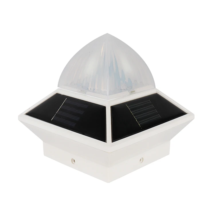 Classic Courtyard Outdoor Villa Household Waterproof LED Solar Post Light