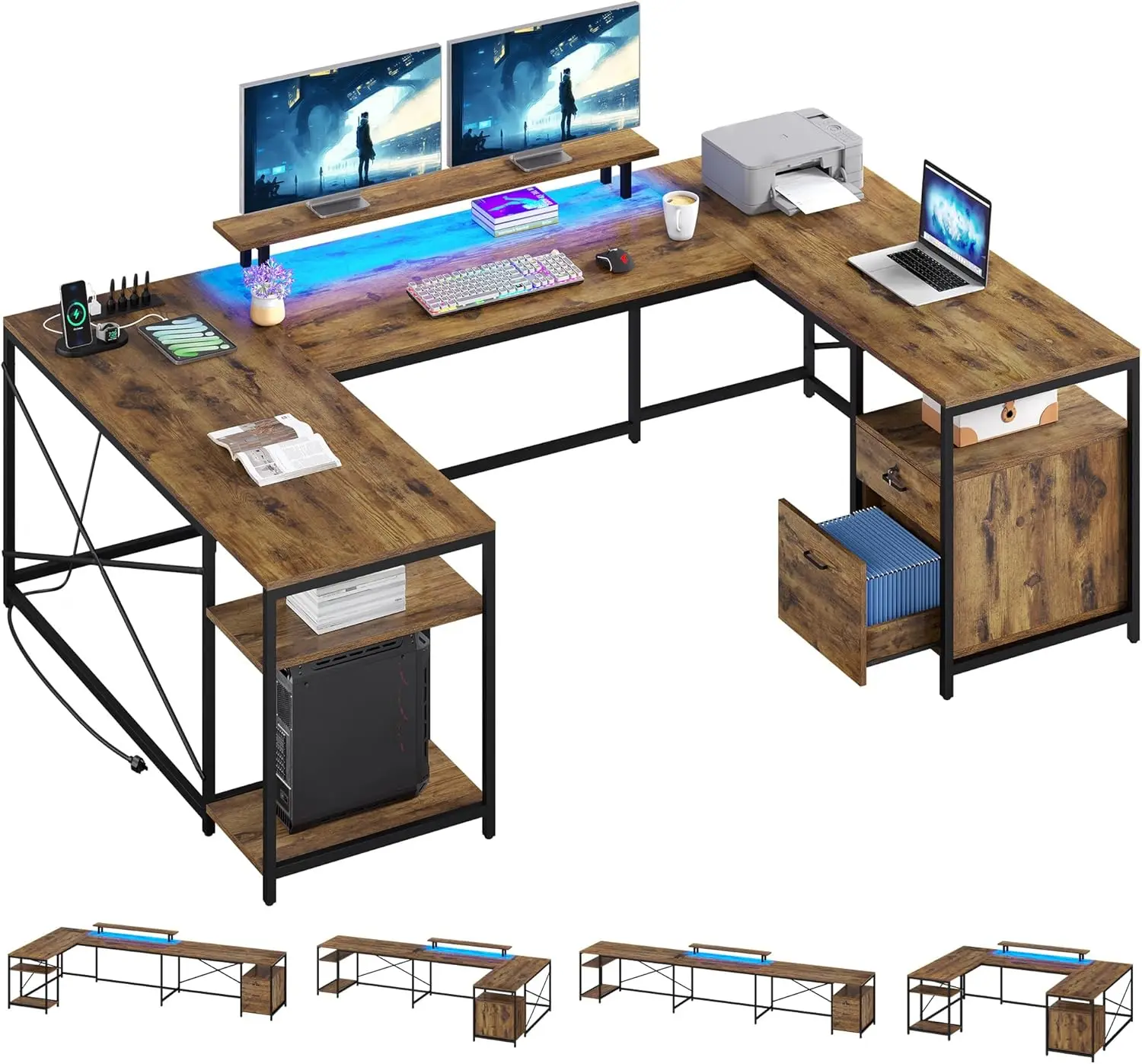 Counter Corner Computer Desk Corner Computer Desk - Stylish & Functional Office Setup