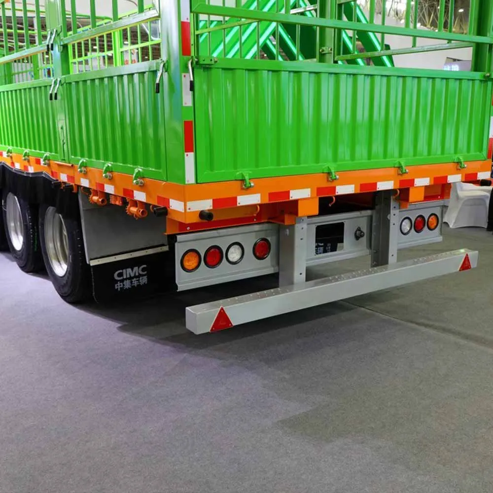 Brand New 3/4Axles Fence Semi Trailer 80-100Tons Capacity Livestock Animal Transport Stacke Fence Semi Trailer For Cargo details