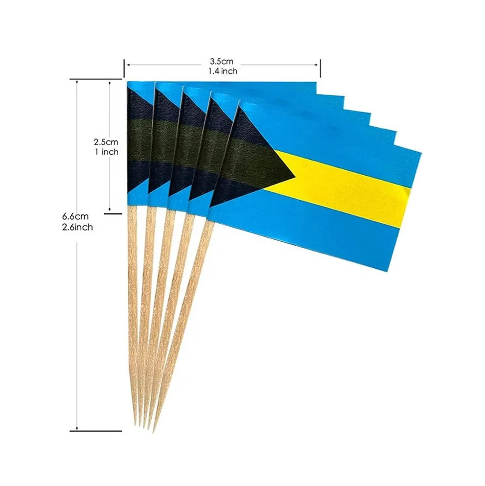 Деревянные зубочистки с принтом логотипа