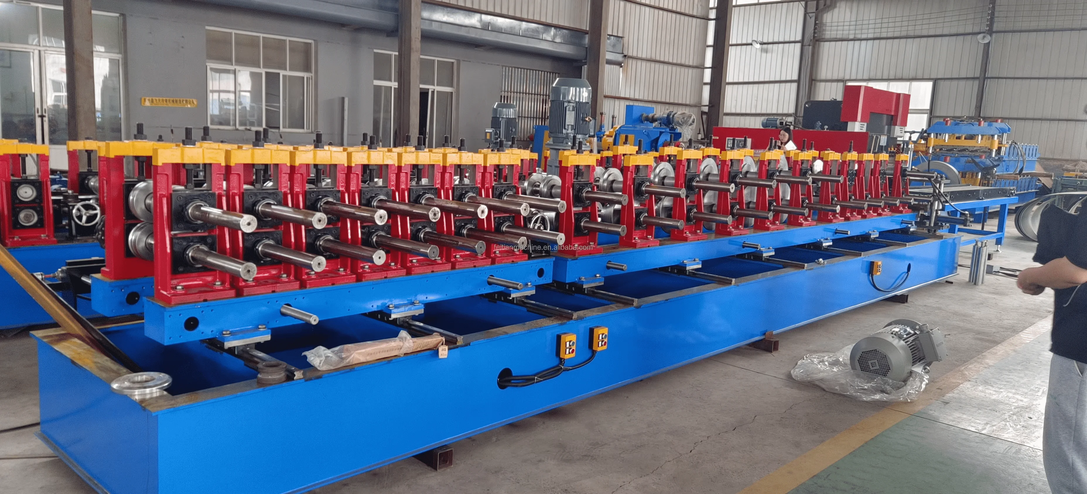 High Speed Forming Cable Tray Roll Forming Machine Punching Cu Channel Cable Tray Machine