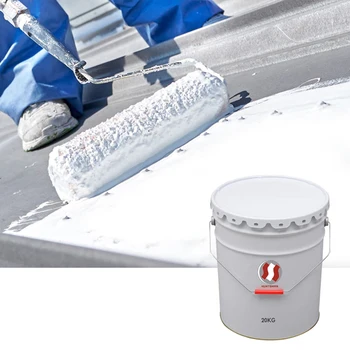 Hot Selling Outdoor Roof Acrylic Liquid Coating Anti-UV Resistance Waterproof Spray Thermal Insulation Paint