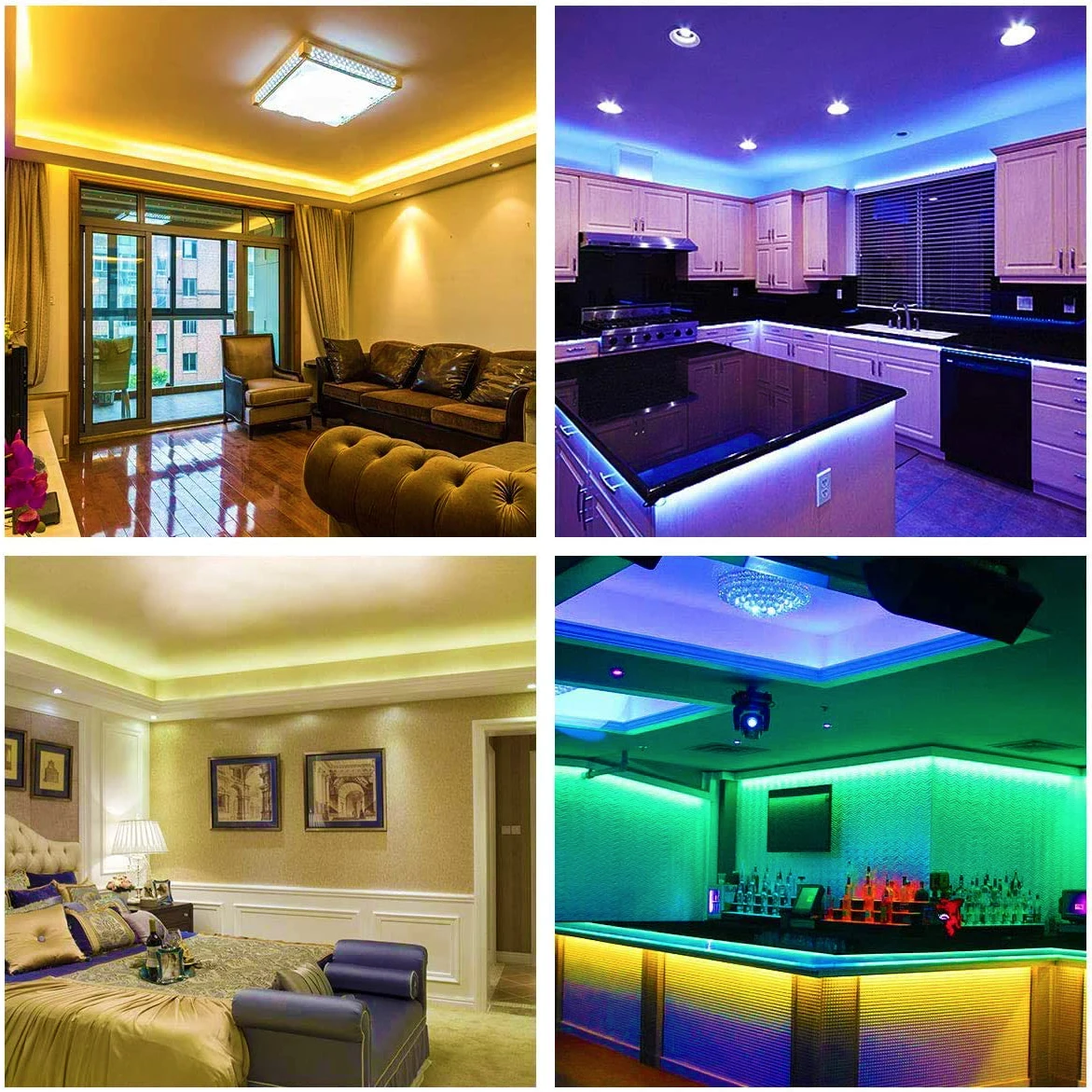 Led Strip Lights Smd 5050 Snake Lucse Flexible Waterproof Led Strip Lights 5 10 Meter Smart Rgb