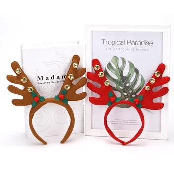 Wholesale christmas decorations outdoor Antler christmas decoration for children