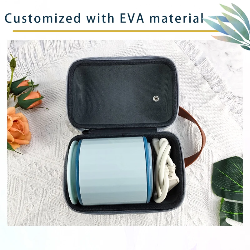 300ML Custom Zipper Shockproof Carrying Aroma Diffuser Case Health Care Aroma Diffuser EVA Hard Case details