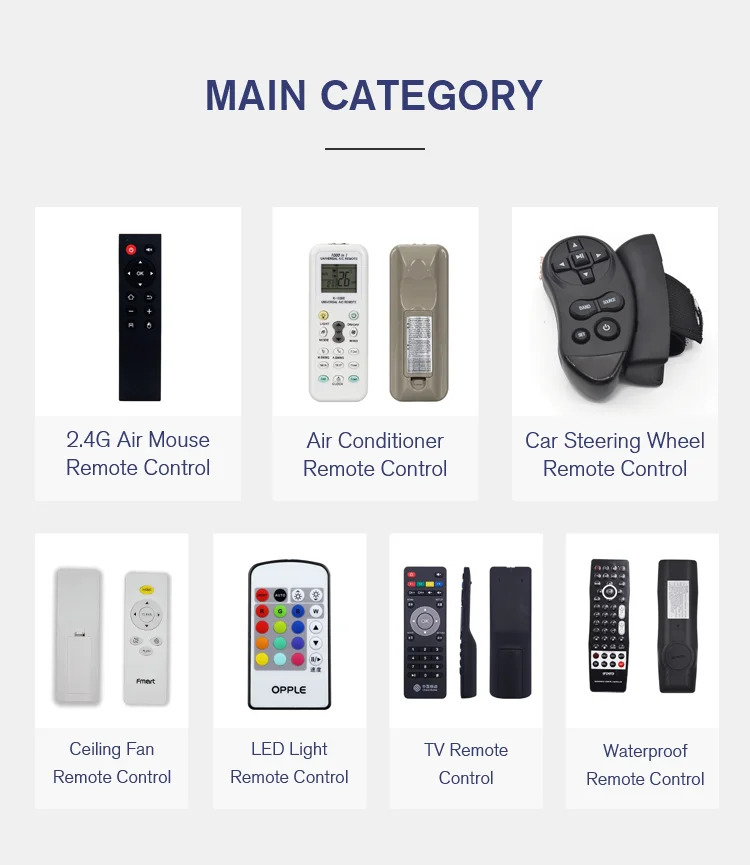 Control Universal Air Conditioner, LCD, ABS, HH-KT015 - detail 18