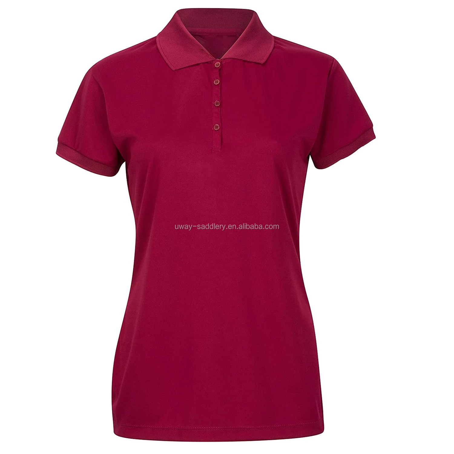 High-Performance Moisture Wicking Fabric Premium Polo T-Shirt for Junior Girls 
