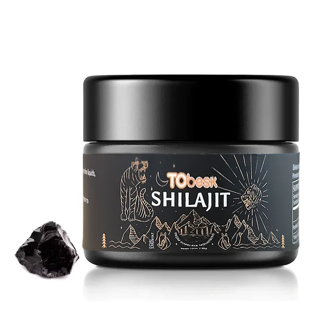 TCbesk Private Label Resin 30g Pure Himalayan Shilajit Dietary Supplement for Men and Women Energy & Immune Support Adults Use