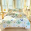 12 bed three-piece set-duvet cover 150x200-warm flowers blooming