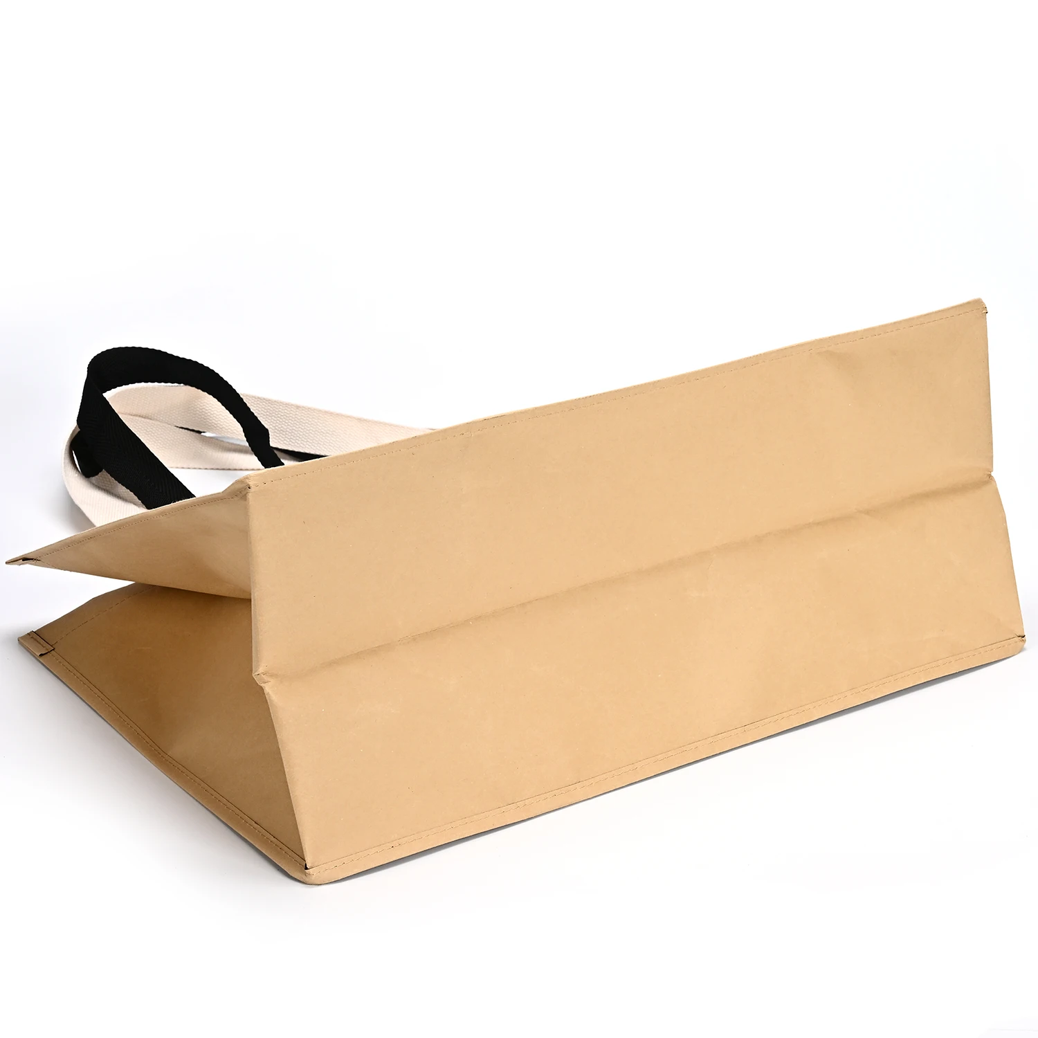 Good Quality Kraft Paper Bag Custom Packaging Waterproof Composite Flat Bottom Paper Bag Standing Packaging Pouch details