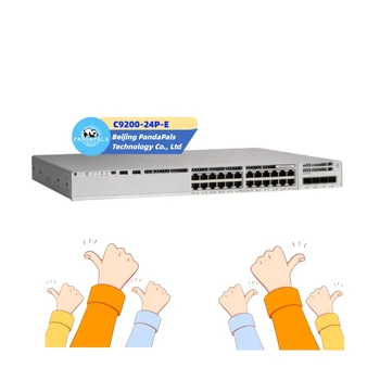 Original new Ciscos catalyst C9200 POE C9200-24P-E network Switch 24 port poe