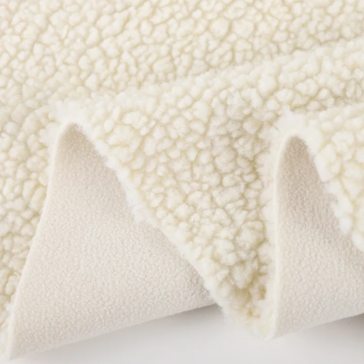 Customized Sherpa Fabric Flannel For Christmas Gift Bonded Fabric