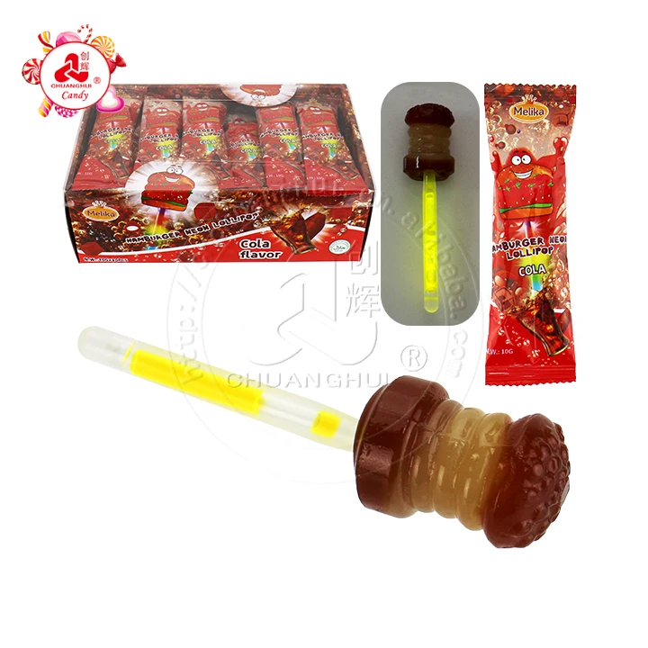 hamburger lollipop
