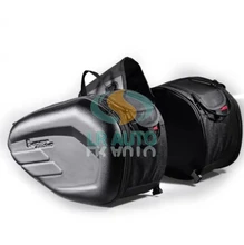 Super capacity Motorcycle trunk saddle bilateral waterproof bag 36-58L