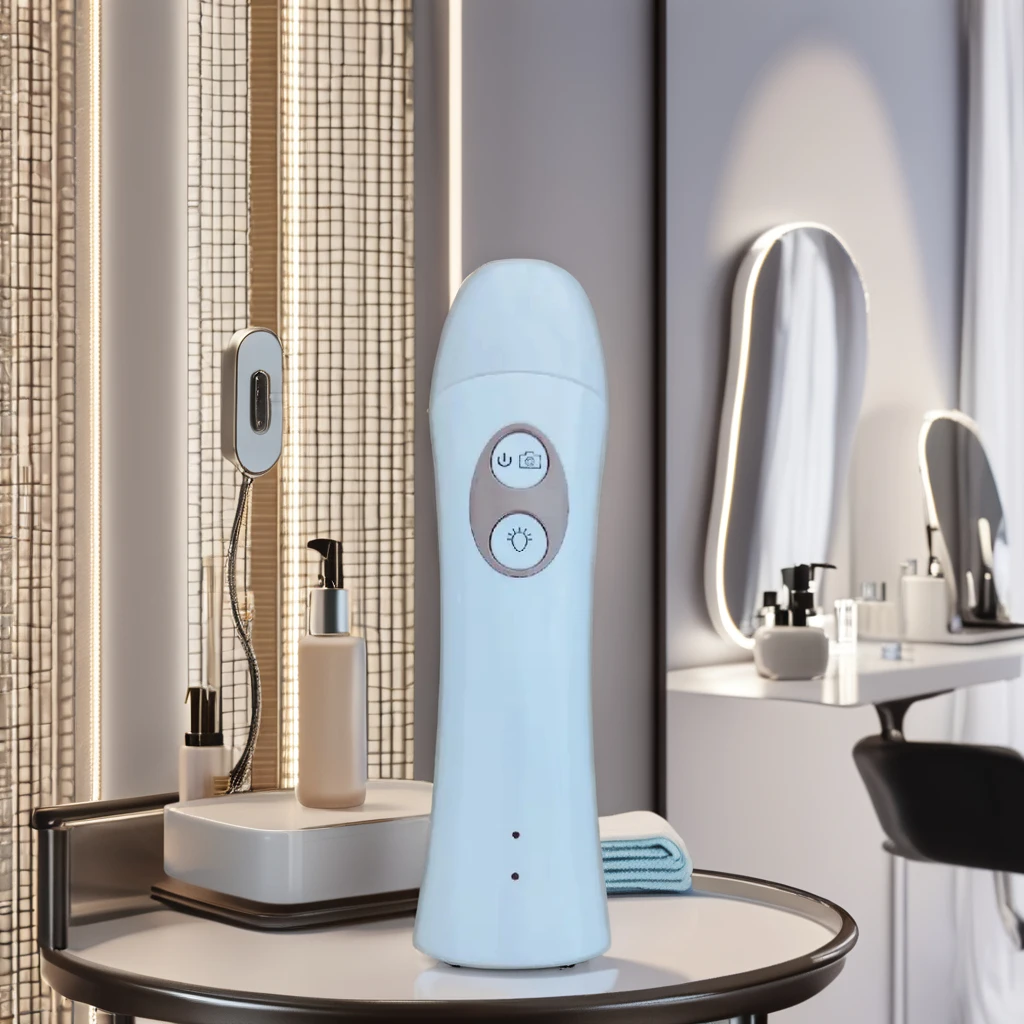 Wireless WiFi Three-Spectrum 3 Million Pixel Beauty Equipment Smart Facial Skin Analysis Camera for Home Use JP & IT Plug