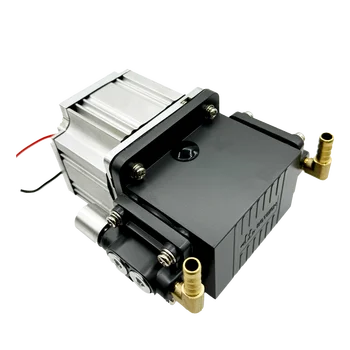 Auto Industry Stainless Steel Brushless DC Motor 12V/24V 40W Pump 85 Kpa 25-40L Flow Negative Static Metal Piston Low Pressure