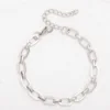 Conexión de hebilla corta de 10.7x6.5mm - plateada