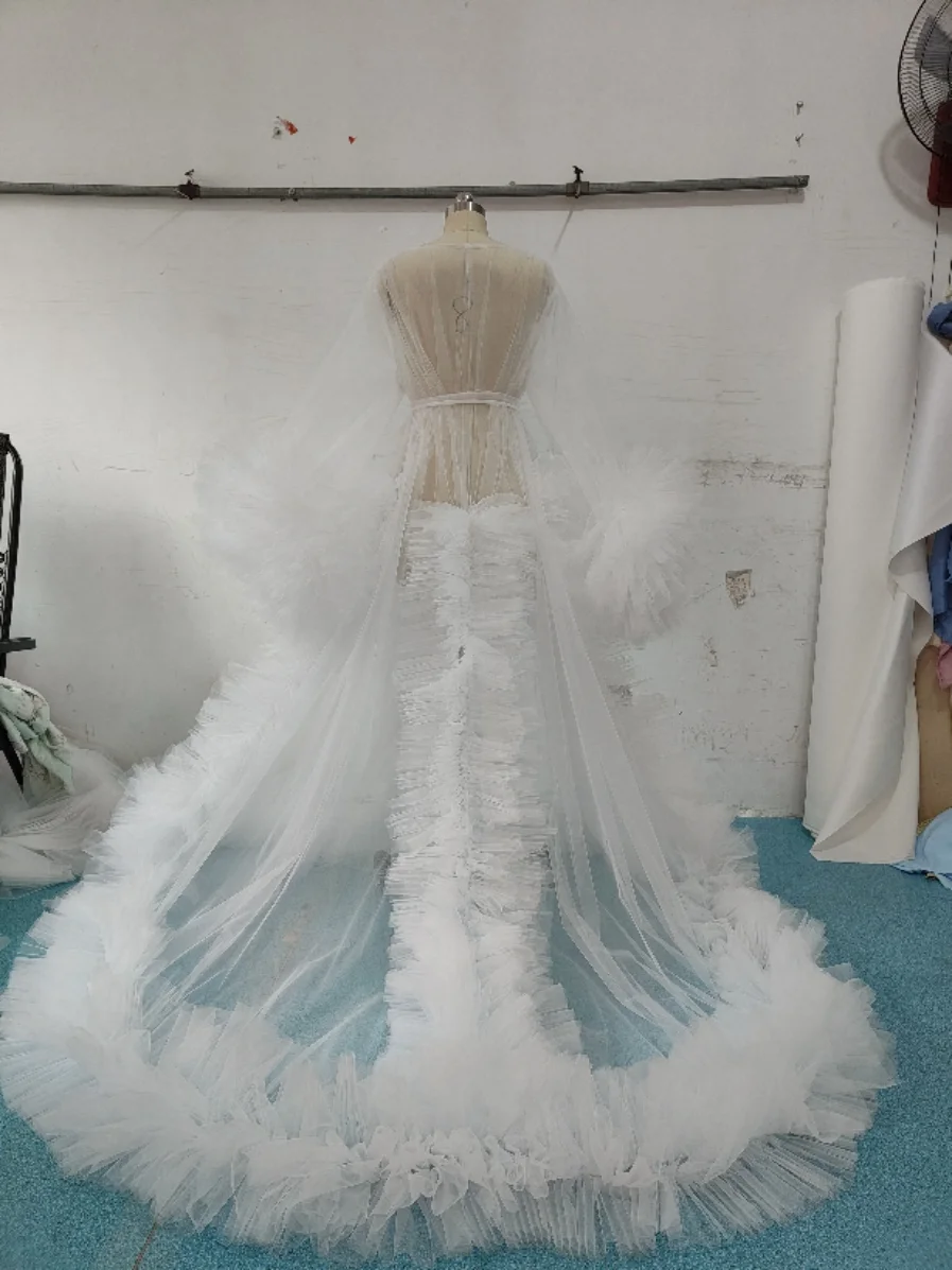 white lace wedding dress White Modest Lace Wedding Dress