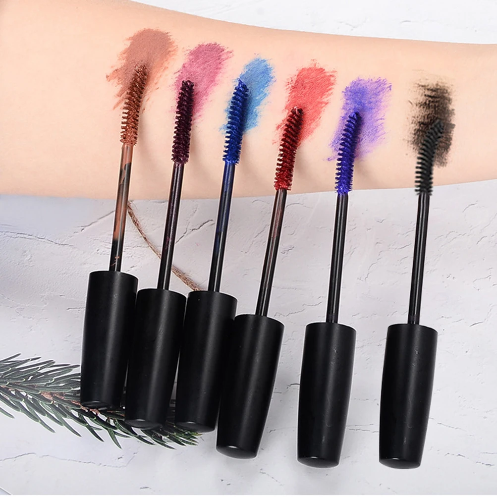 Цветная Толстая тушь для ресниц, оптовая продажа, косметика, индивидуальная Настройка торговой марки