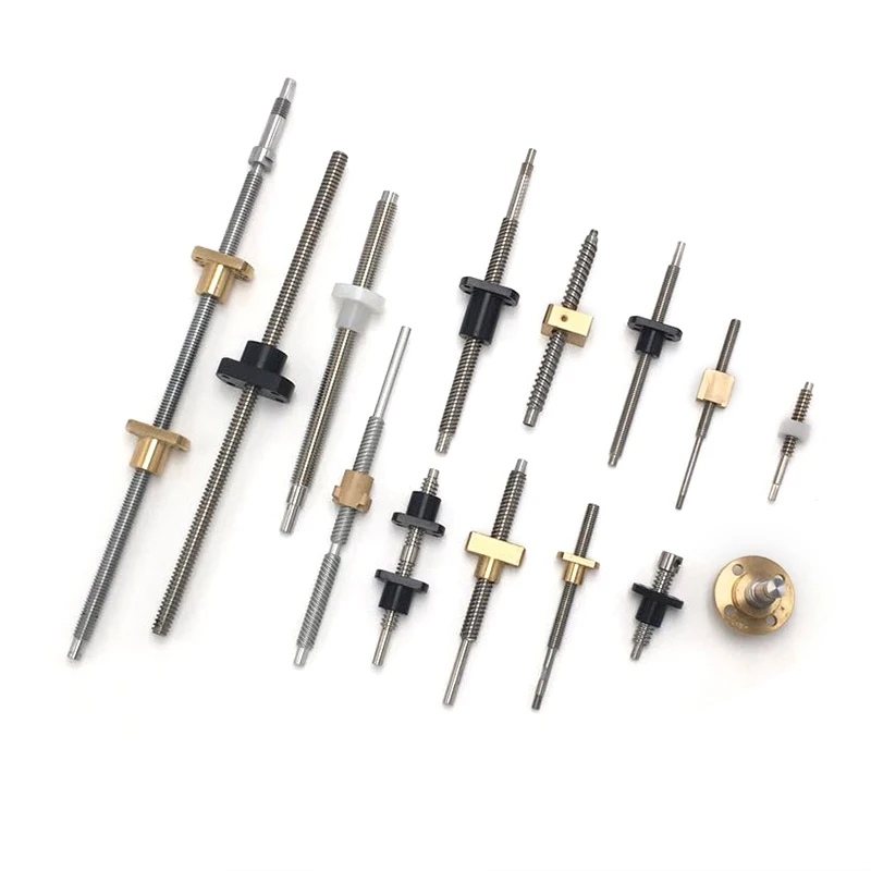T10 Right and Left Hand Leadscrew Tr10x1 Tr10x1.5 Tr10x2 Tr10x3 Tr10x4 Tr10x5 Tr10x6 Tr10x8 Tr10x10 Tr10x12 Twin-lead Lead Screw