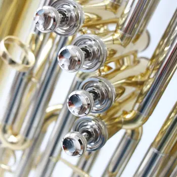 中国製チューバ製トップグレード真鍮楽器チューバ4フロント