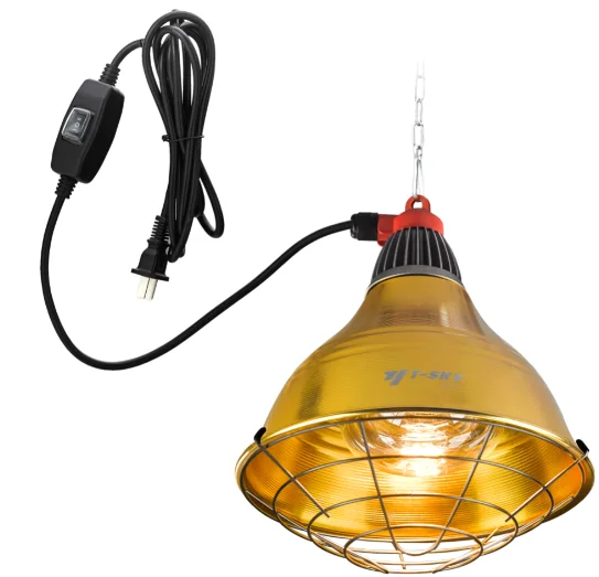 60w Infrared Ceramic Emitter Heater Lamp For Heating/chicken Coops