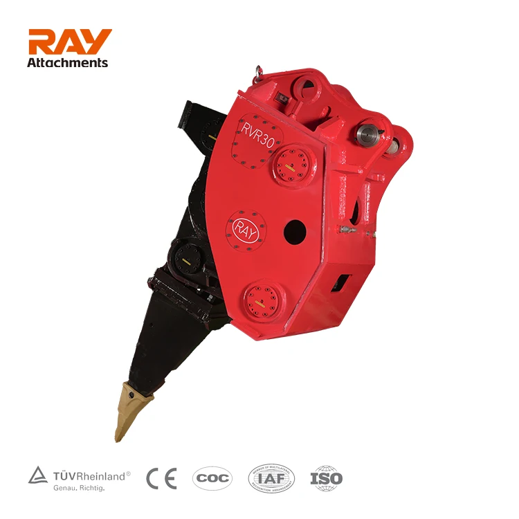 RAY Attachments Road Construction 20-30 Ton Excavator Rock Vibro Ripper Price for Sale