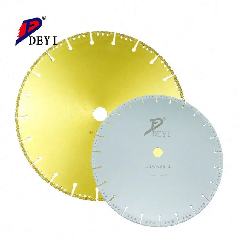 Wet/dry Abrasive Cutting Tools Disc/dick Brazed Granite Marble Diamond Ring Saw Blade for Cutting