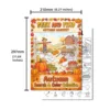 Rxhc1139-autumn harvest cognitive coloring poster