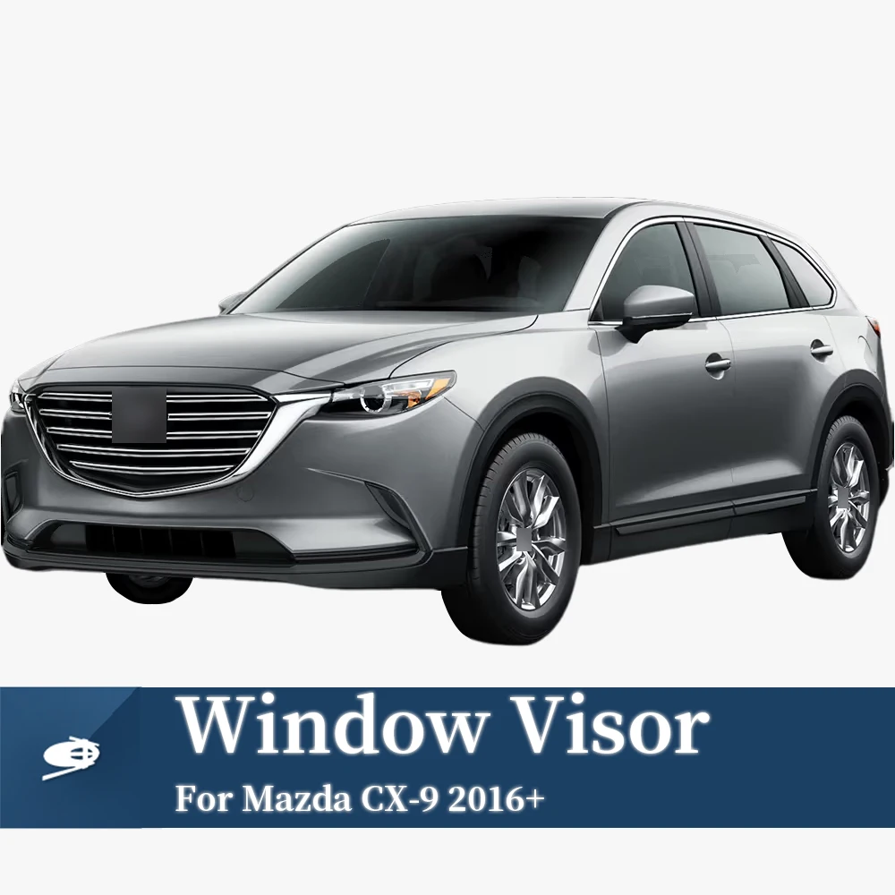 Window Visor for MAZDA CX-9 2016+ Auto Vent Visor Weather Shield