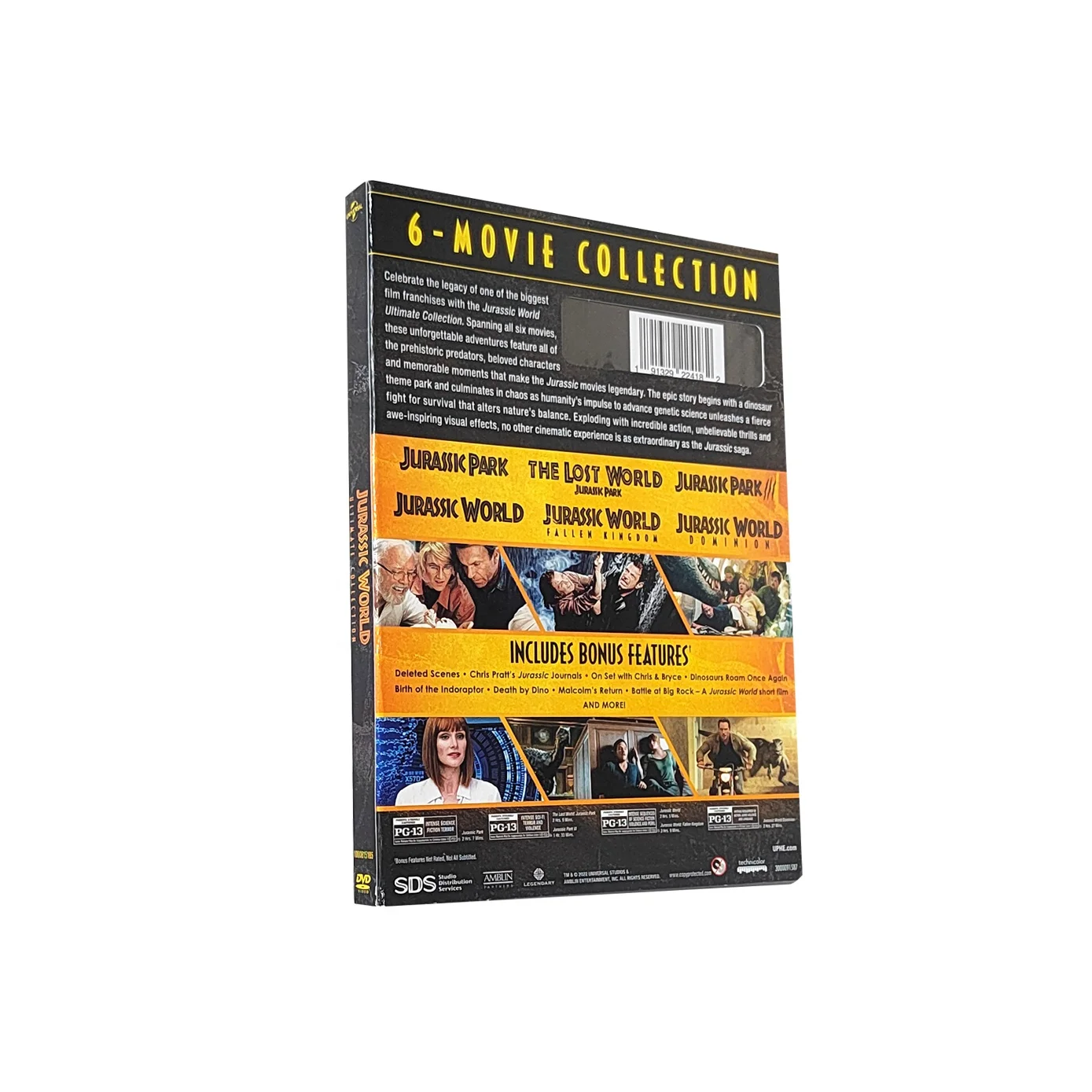 Jurassic World ULTIMATE COLLECTION 6disc - NEW China Dvds