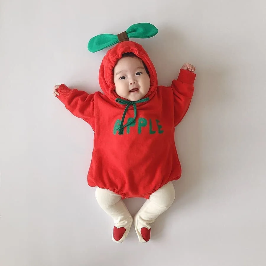 Canis Combinaison D Hiver A Capuche Pour Bebe Vetement Pour Enfant Pull Over Body A Manches Longues Imprime Epais Habits D Anniversaire Pour Nouveau Ne Buy Tenue D Hiver A Capuche Enfant En Bas Age Combinaison Epaisse Imprimee A Manches Longues De