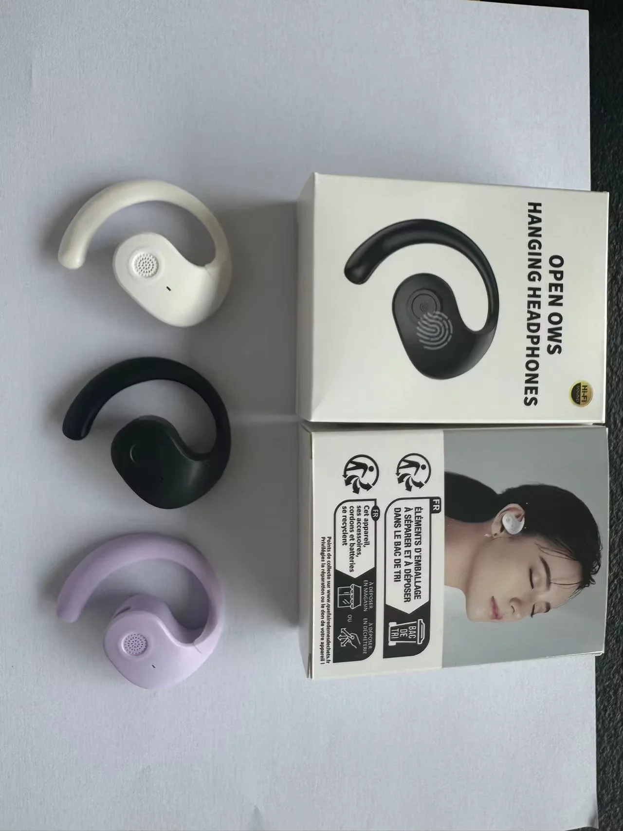 OWSワイヤレスイヤホンシングルイヤーハンギングイヤーワイヤレスBT