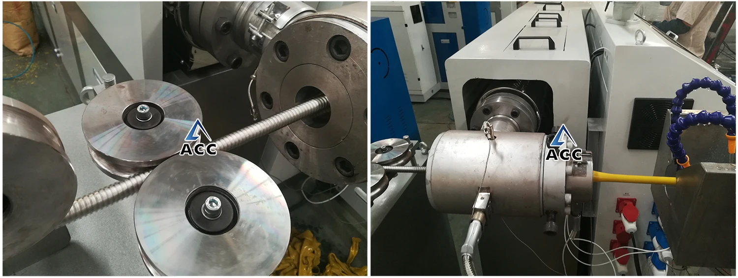 Multifunctional Plastic Pipe/profile/wire Coating Machine Pvc/nylon