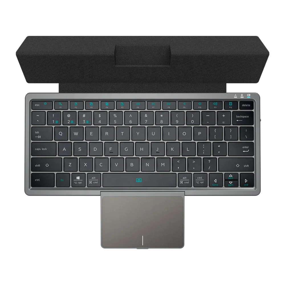 High Quality Customization 78Keys 3 BT Channels Portable Fashion Blue Tooth Wireless Keyboard for Multi System Ipad Tablet Pc