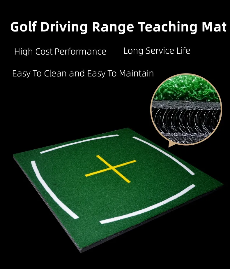 Gp 1.5m*1.5m Golf Course Hitting Driving Range Practice Teaching Mat