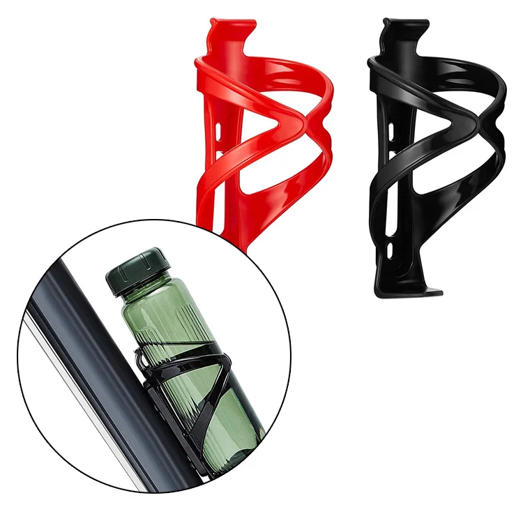 Bicycle Water Bottle Cages 4 Packs 1 pcs Bicycle Bell for Outdoors 2 pcs Lightweight Aluminum Alloy Bike Water Bottle Holder Cages Brackets with 1 pcs Silicone Bike Phone Mount 