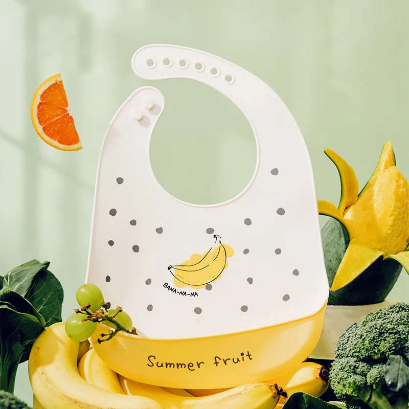 Оптовая продажа, детские нагрудники из пищевого силикона с логотипом на заказ, силиконовый нагрудник для кормления