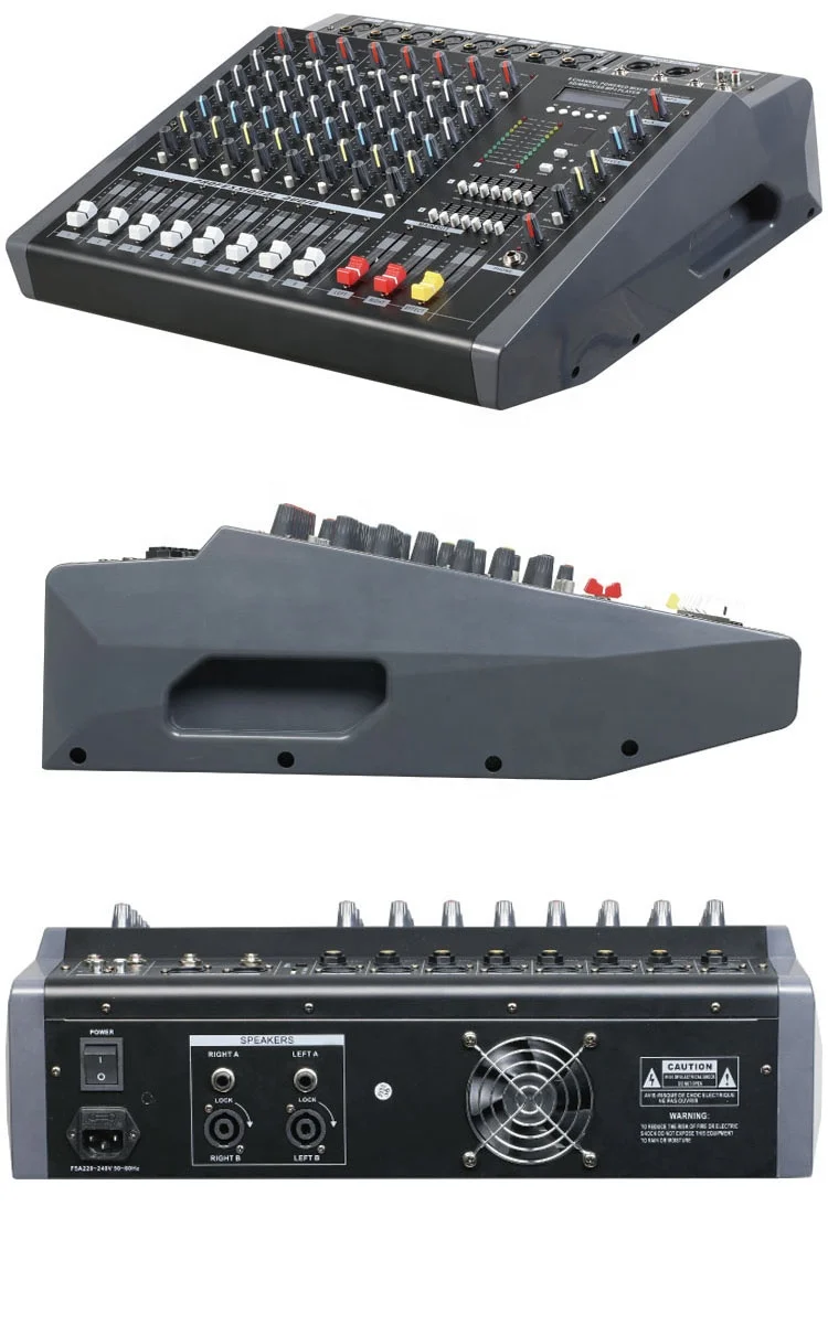 PMX608D 6-Channel DJ Mixer With USB & Bluetooth | Ideal Powered