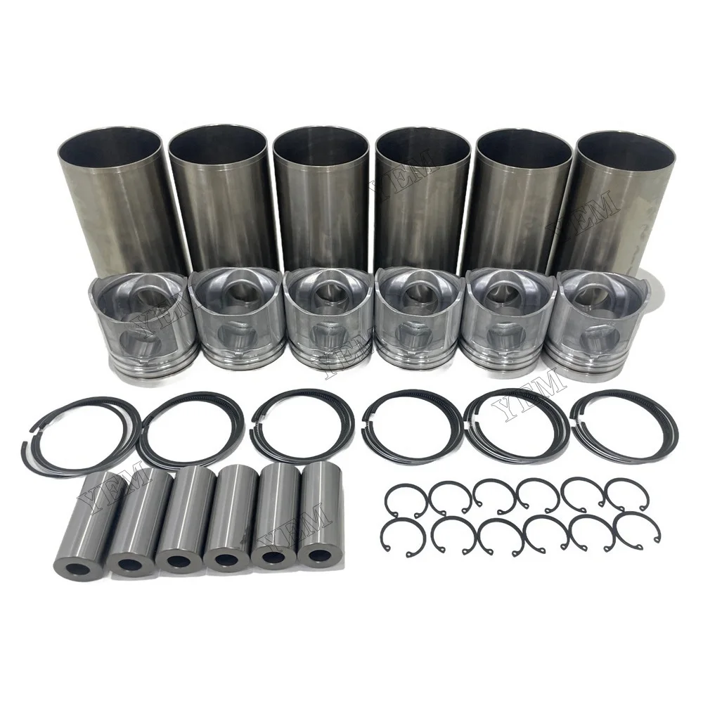 Cylinder Liner Kit Compatible for Komatsu 6D110 Whole Sale Engine Parts Manufacturer